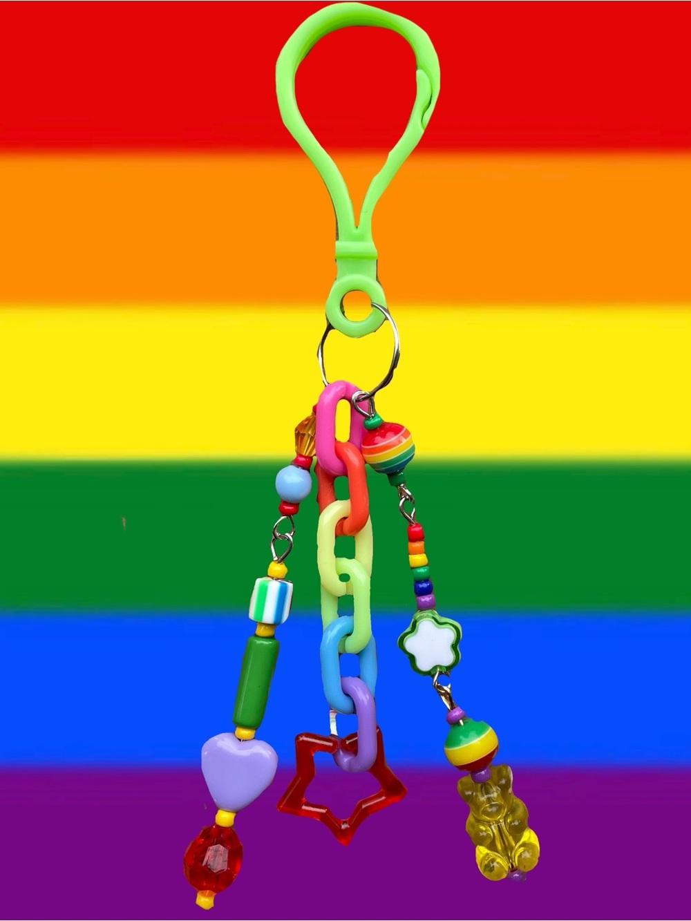 RAINBOW KEYCHAIN